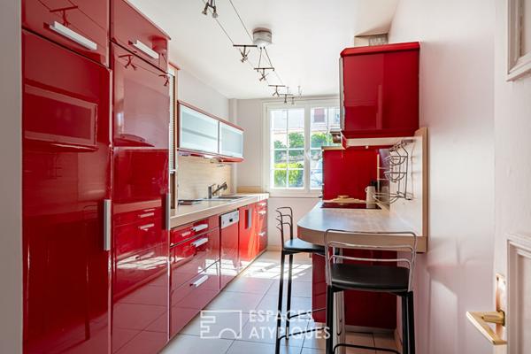 Appartement meublé de 83 m² avec suite, et prestations soignées à Versailles Rive Droite