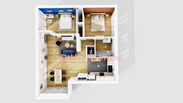 Appartement à vendre 3 pièces de 73 m²