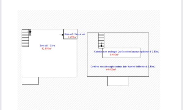 Maison 6 pièces 4 chambres de 123 m2 habitable avec une dépendance de 48 m2 Parcelles 485 m2 Jardin 350 m2