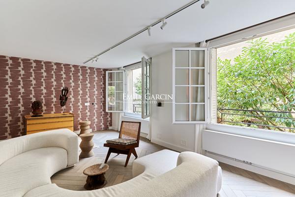A vendre - Appartement sur jardin - Île Saint-Louis- 75004