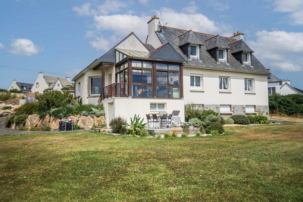 Maison sur une île avec vue mer