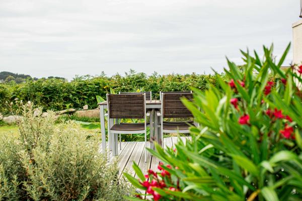 Maison sur une île avec vue mer