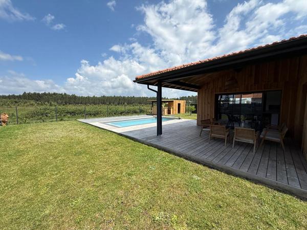 MAISON 3CH 135M² AVEC GARAGE PISCINE ET CUISINE D'ETE SUR TERRAIN DE 645M²