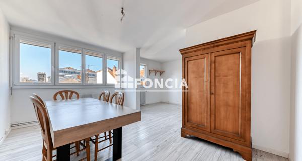 À vendre Appartement 4 pièces 62.01 m² - Lyon 69007