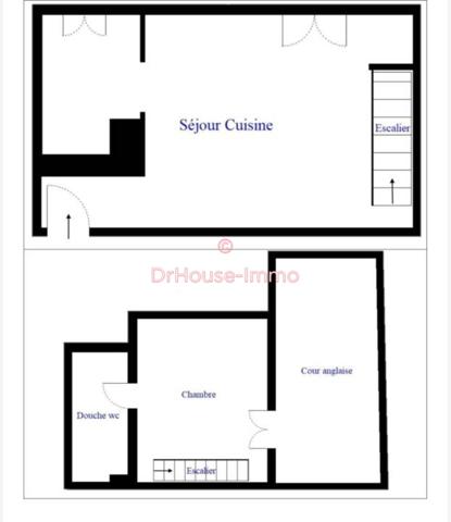 Appartement à vendre 2 pièces de 29 m²