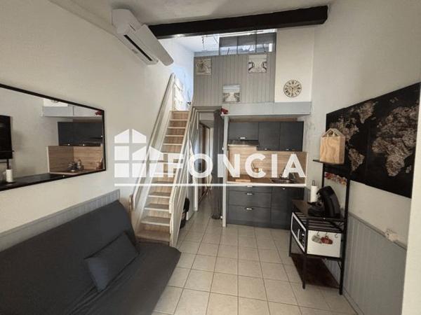 À vendre Maison 2 pièces 20.5 m² - St Pierre La Mer 11560