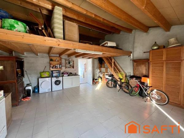 Maison 3 chambres avec beau terrain