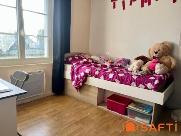 Maison 3 chambres avec beau terrain