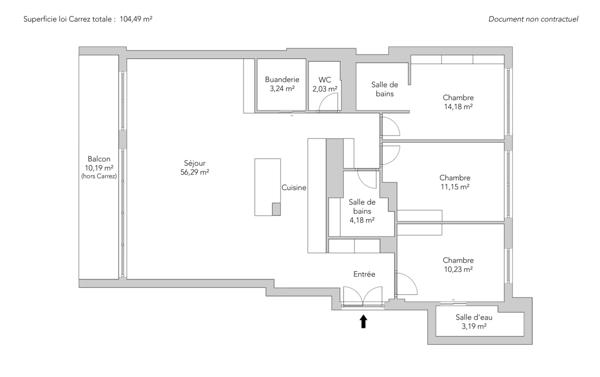 Appartement Paris 16e
