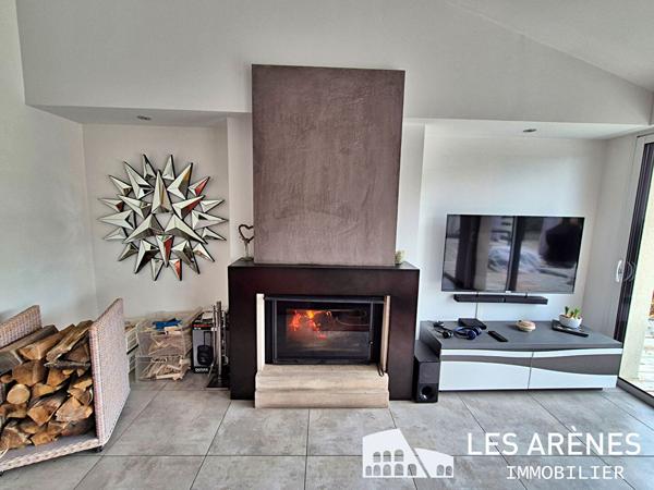 Longère de caractère rénovée -166 m² 4 chambres + bureau , Brain sur l authion