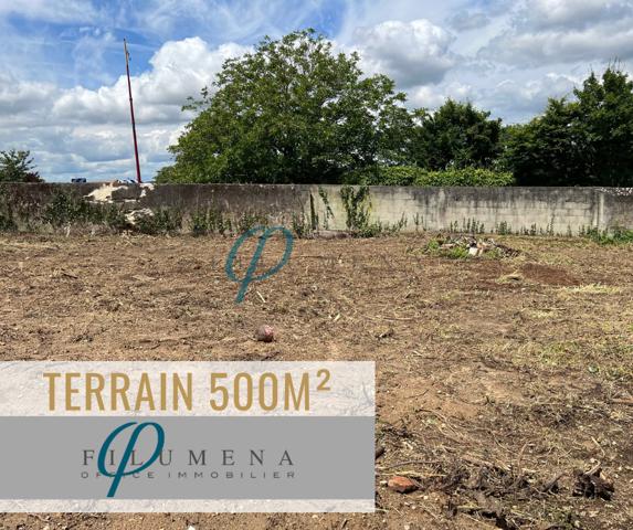 Terrain constructible 500m²