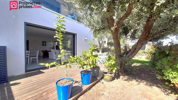 Les Issambres  rez-de-jardin 4 pièces  avec garage et emplacement de parking