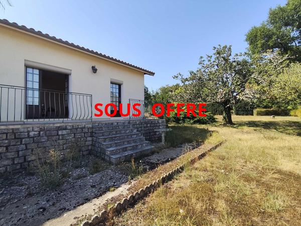 MAISON SUR SOUS SOL AVEC TERRAIN ET VERGER