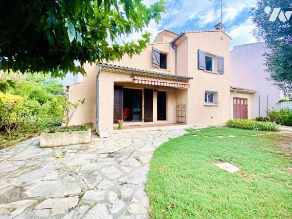 Maison centre Castelnau le lez, 139m² habitables sur 450m² de terrain