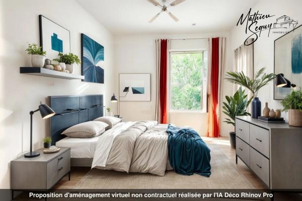 GREZIEU LA VARENNE Plateau T4/T5 de 110,73 m² avec jardin sud de 84.88 m² avec 2 stationnements