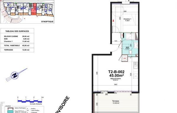 Appartement à vendre 2 pièces 45 m² Aix-en-Provence