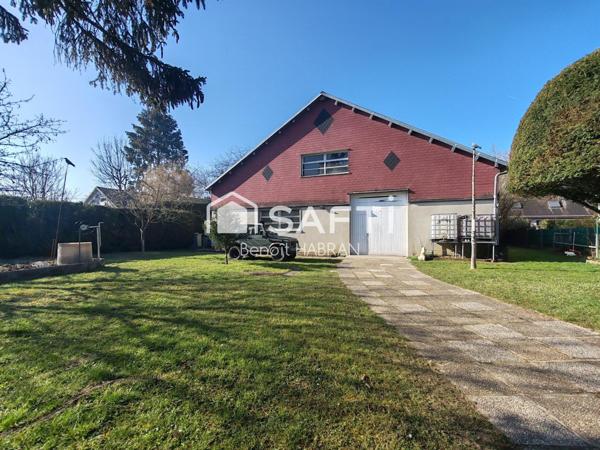 Maison 184m2, 7 pièces, 5chambres terrain de 2521m2