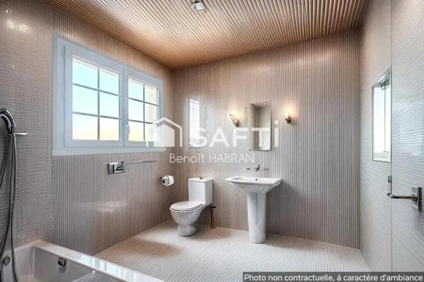 Maison 184m2, 7 pièces, 5chambres terrain de 2521m2