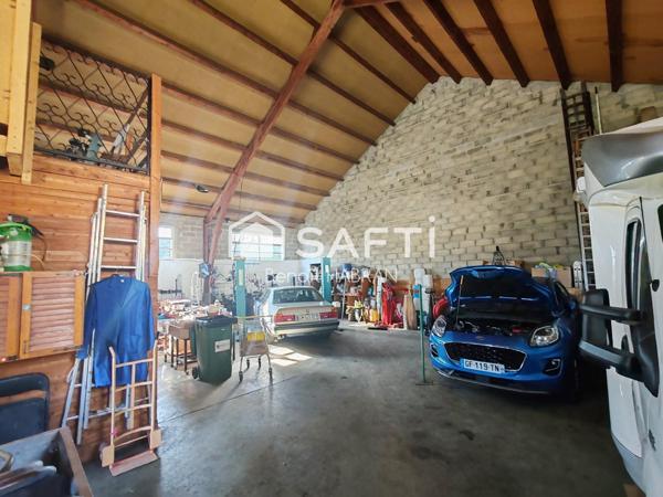 Maison 184m2, 7 pièces, 5chambres terrain de 2521m2