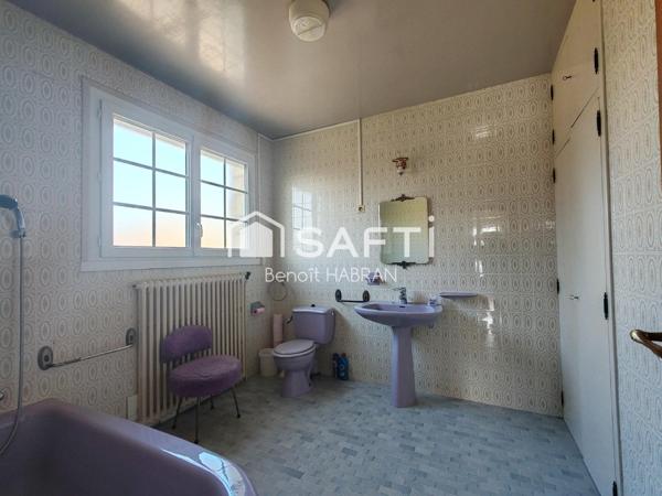 Maison 184m2, 7 pièces, 5chambres terrain de 2521m2