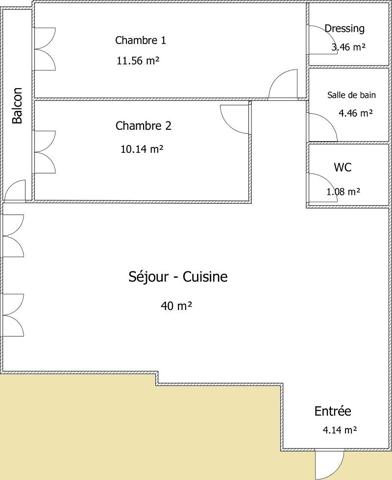Appartement
         3 pièces
        - 78 m² 740 000 € *
