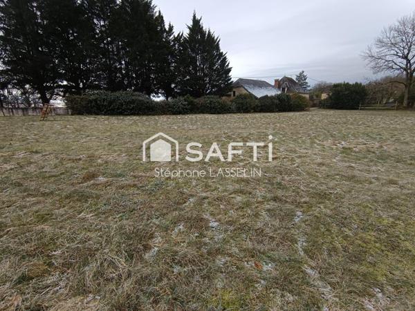 Terrain constructible avec CU et compteur d'eau