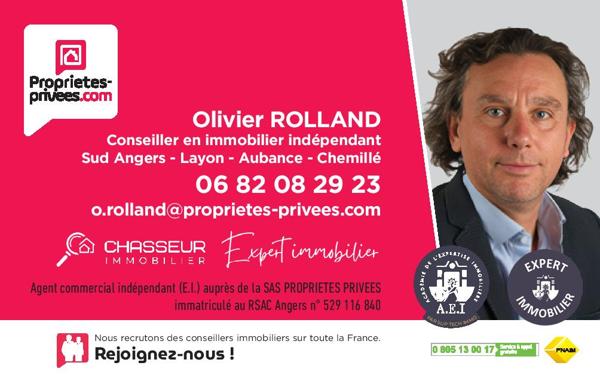 49380 - Faveraye Machelles Maison à rénover de 83 m² avec grenier aménageable sut terrain clos de 400 m²