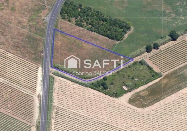 Terrain agricole très bien situé