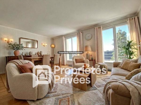 A VENDRE- EXCLUSIVITE - 37540 - SAINT CYR SUR LOIRE - T3 -84m2 - 2 chambres - BALCONS - GARAGE et PARKING - CAVE
