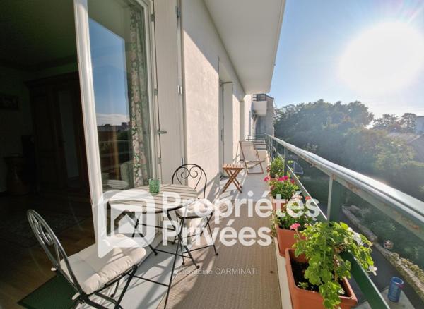 A VENDRE- EXCLUSIVITE - 37540 - SAINT CYR SUR LOIRE - T3 -84m2 - 2 chambres - BALCONS - GARAGE et PARKING - CAVE