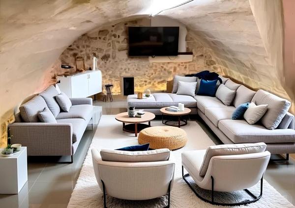 Appartement atypique 2 chambres tours cathédrale