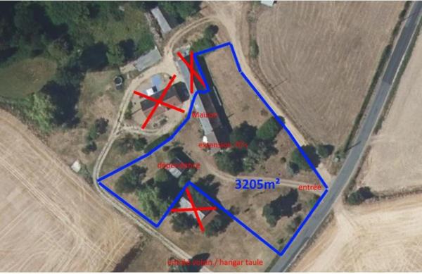 Maison à vendre 5 pièces RUILLE SUR LOIR (72) 3/5 chambres - 3205m² de terrain