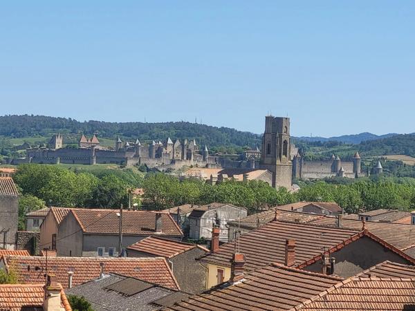 Appartement avec vue imprenable sur la Cité de Carcassonne