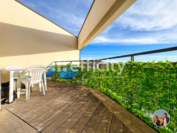 Appartement 2 pièces - 55 m² Exclusivité efficity