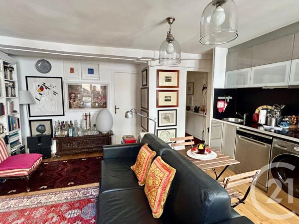 Appartement F2 à vendre  2 pièces - 36,92 m 2   PARIS  - 75004