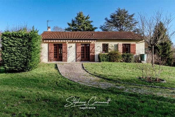 Maison de 90 m² avec jardin arboré