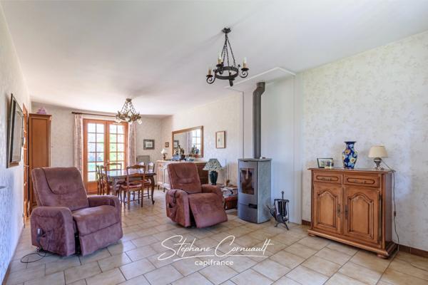 Maison de 90 m² avec jardin arboré