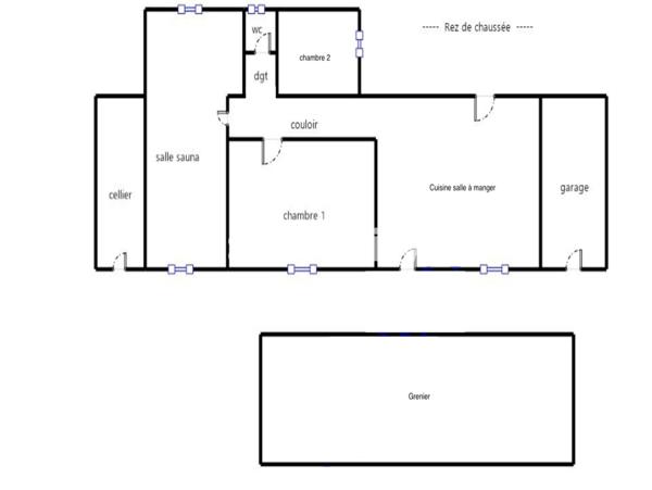 Maison 4 pièces - 100 m²