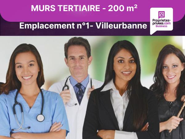 VILLEURBANNE - Murs Commerciaux / Tertiaire - 200 m²