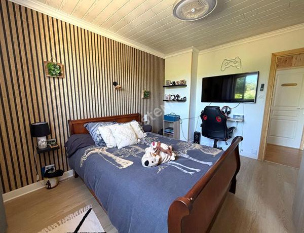 Propriété rénovée composée d'une habitation 5 chambres et d'un studio sur plus de 1 500 m² de terrain à Cousance