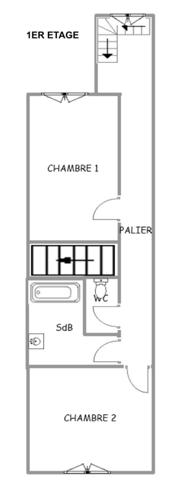 Centre Moret Sur Loing (77) - Maison à vendre 85m2 avec une petite cour intérieure et une dépendance 34m2.