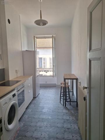 Appartement meublé à louer à Chalon-sur-Saône en Saône-et-Loire (71100), ref :   
centre ville
