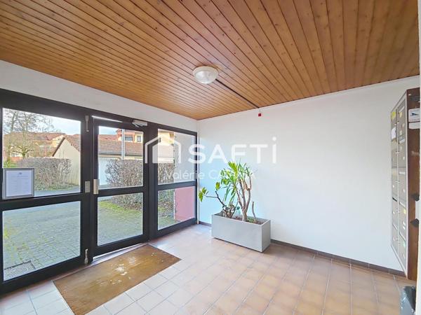 Sassenage – Appartement T4 de 76m², lumineux avec balcon, garage et cellier