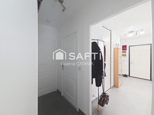 Sassenage – Appartement T4 de 76m², lumineux avec balcon, garage et cellier