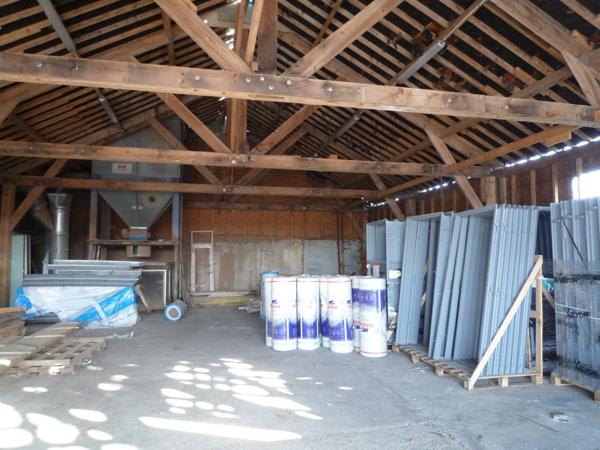 Dpt Aisne (02), LA CROIX SUR OURCQ à vendre ensemble immobilier professionnel 1170 m2 ateliers et bureaux sur 3000 m2 de terrain