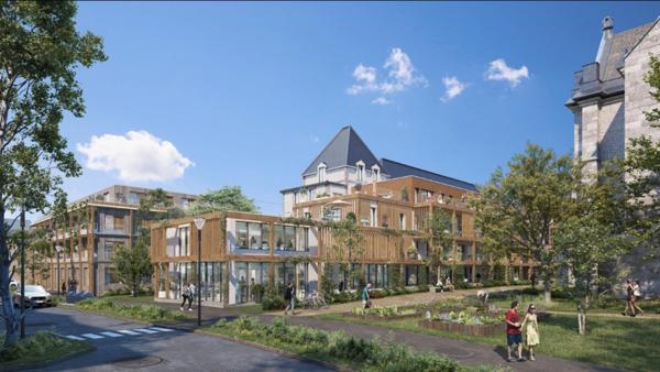 Appartement T3 de 69 m² avec jardin, terrasse et deux places de parking - Bois-Guillaume
