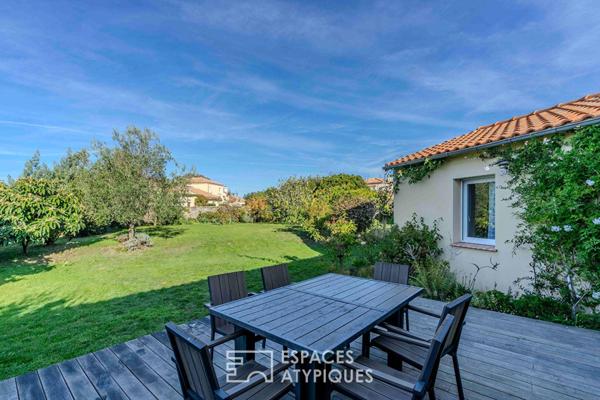 Élégante villa moderne de plain-pied à quelques pas des plages