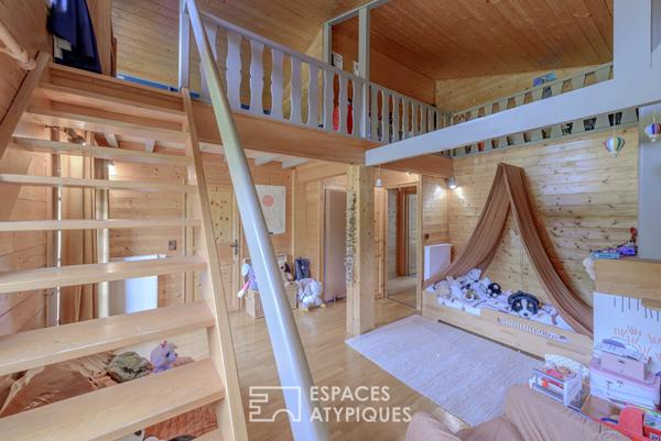 Propriété d’exception avec étang, piscine et pool house en pierre