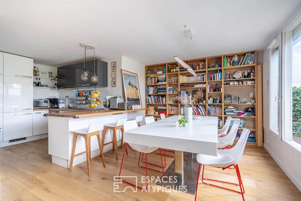 Duplex avec terrasse