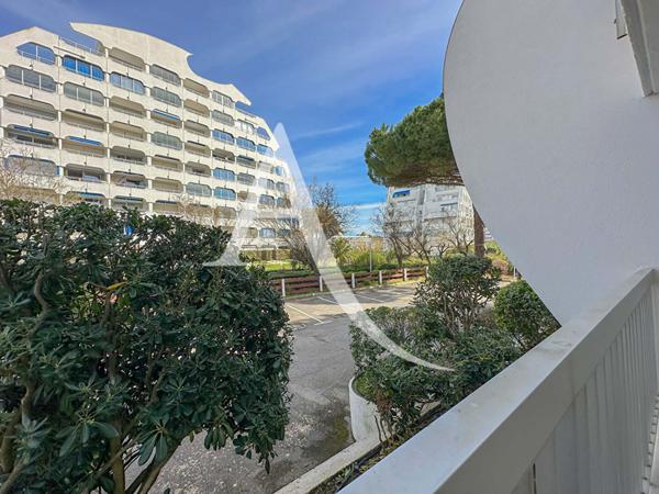 Studio cabine en première ligne à La Grande Motte